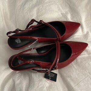 Red Patent Leather Women's Shoes